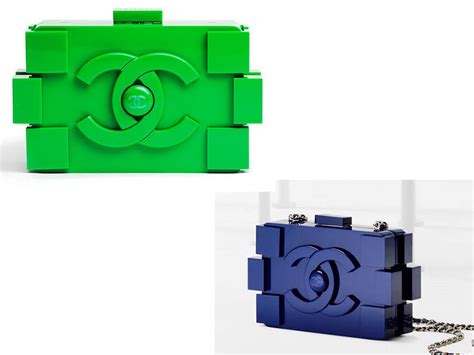 chanel replica lego clutch